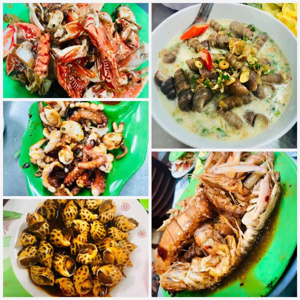 Các món ăn khi đi Review Quy Nhơn Phú Yên 5n4d